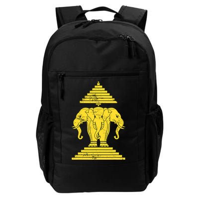 Erawan Three Headed Elephant Kingdom Of Laos Backpack