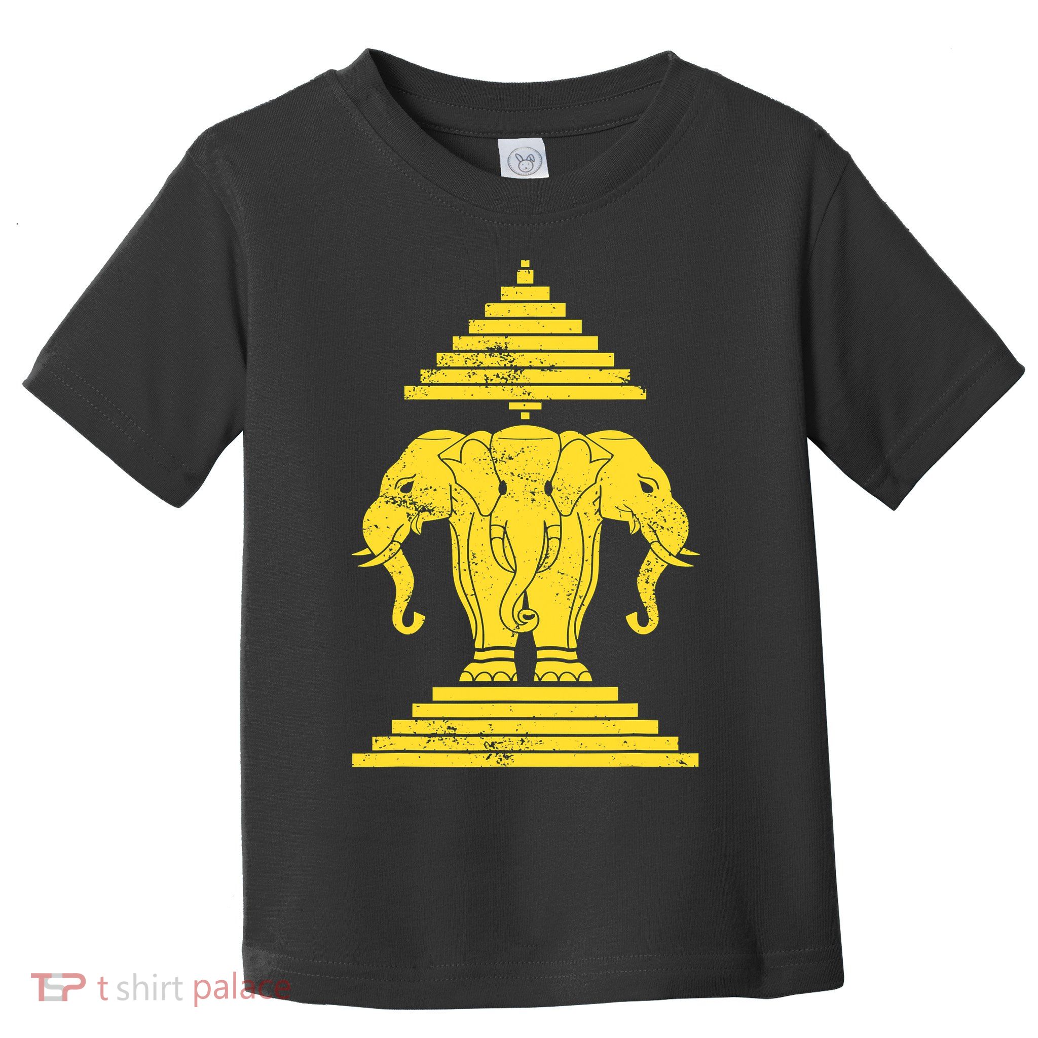 Erawan Three Headed Elephant Kingdom Of Laos Toddler T-Shirt