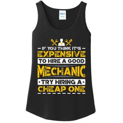 Expensive To Hire Good Mechanic Try Hiring Cheap One Ladies Essential Tank