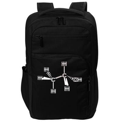 Ethanol Molecole As Seen Drunk Impact Tech Backpack