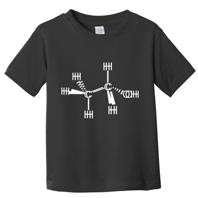 Ethanol Molecole As Seen Drunk Toddler T-Shirt