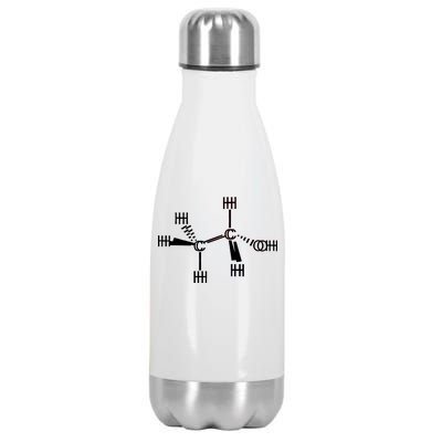 Ethanol Molecole As Seen Drunk Stainless Steel Insulated Water Bottle