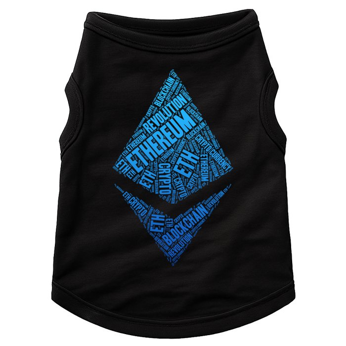 Ethereum Block Chain Revolution Crypto World Cloud Doggie Tank