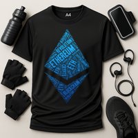 Ethereum Block Chain Revolution Crypto World Cloud Performance Shirt