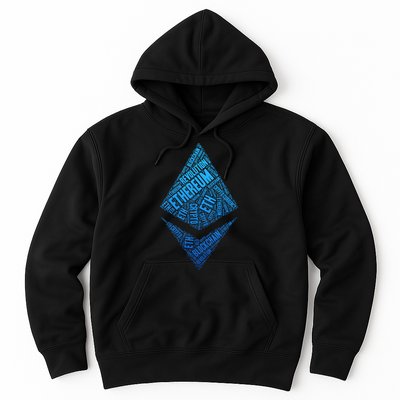 Ethereum Block Chain Revolution Crypto World Cloud Hoodie