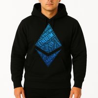 Ethereum Block Chain Revolution Crypto World Cloud Hoodie