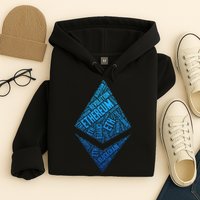Ethereum Block Chain Revolution Crypto World Cloud Hoodie