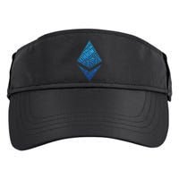 Ethereum Block Chain Revolution Crypto World Cloud Adult Drive Performance Visor