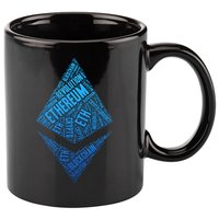 Ethereum Block Chain Revolution Crypto World Cloud 11oz C Handle Ceramic Mug