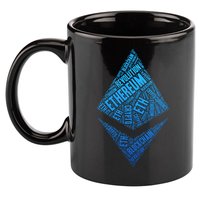 Ethereum Block Chain Revolution Crypto World Cloud 11oz C Handle Ceramic Mug