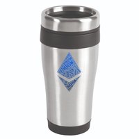 Ethereum Block Chain Revolution Crypto World Cloud 16oz Travel Tumbler