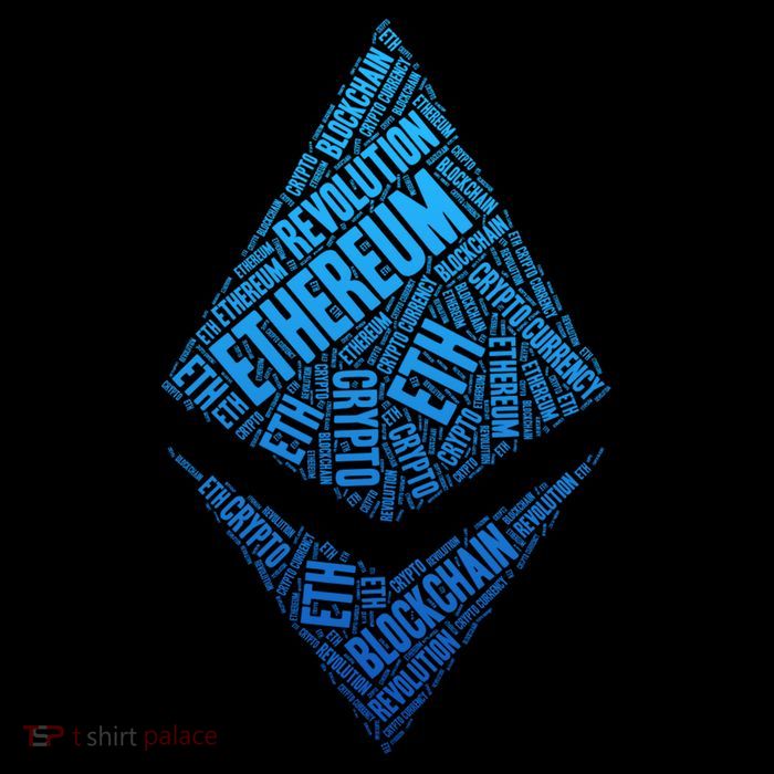 Ethereum Block Chain Revolution Crypto World Cloud Tie Dye Hoodie
