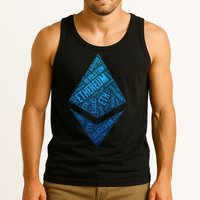 Ethereum Block Chain Revolution Crypto World Cloud Tank Top