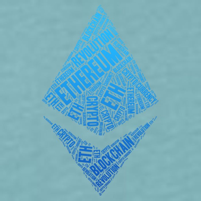 Ethereum Block Chain Revolution Crypto World Cloud Sueded Cloud Jersey T-Shirt
