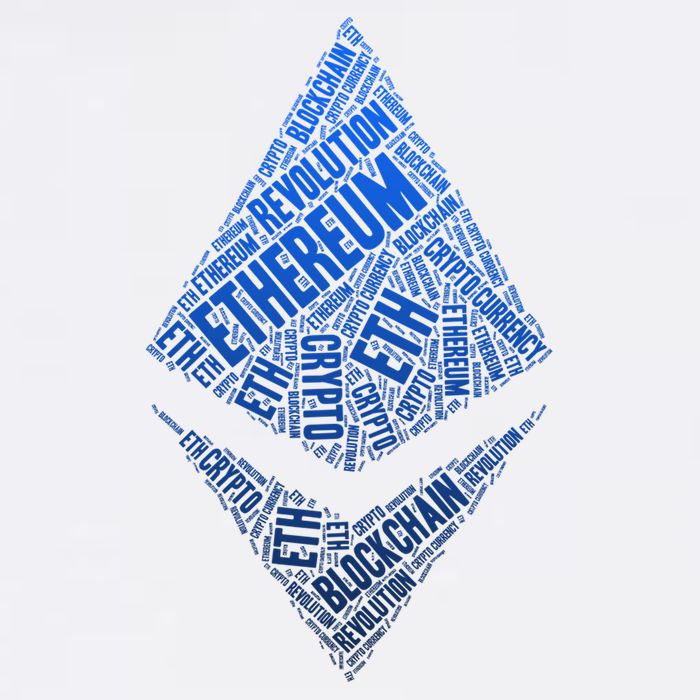 Ethereum Block Chain Revolution Crypto World Cloud Garment-Dyed Sweatshirt