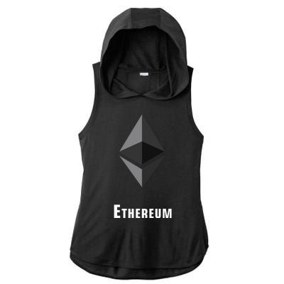 Ethereum Classic Ladies PosiCharge Tri-Blend Wicking Draft Hoodie Tank