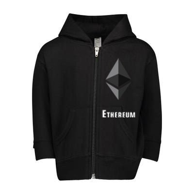 Ethereum Classic Toddler Zip Fleece Hoodie