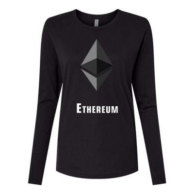 Ethereum Classic Womens Cotton Relaxed Long Sleeve T-Shirt