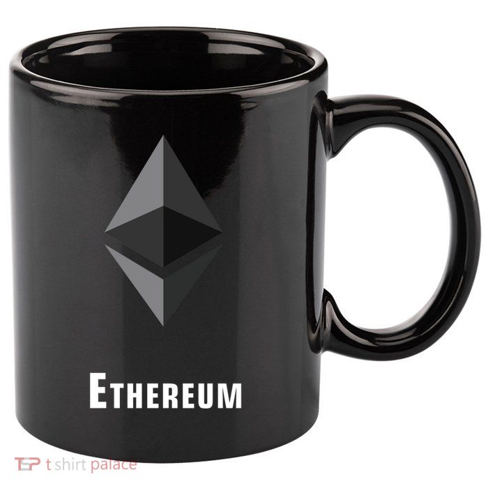 Ethereum Classic 11oz C Handle Ceramic Mug
