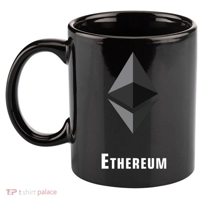 Ethereum Classic 11oz C Handle Ceramic Mug