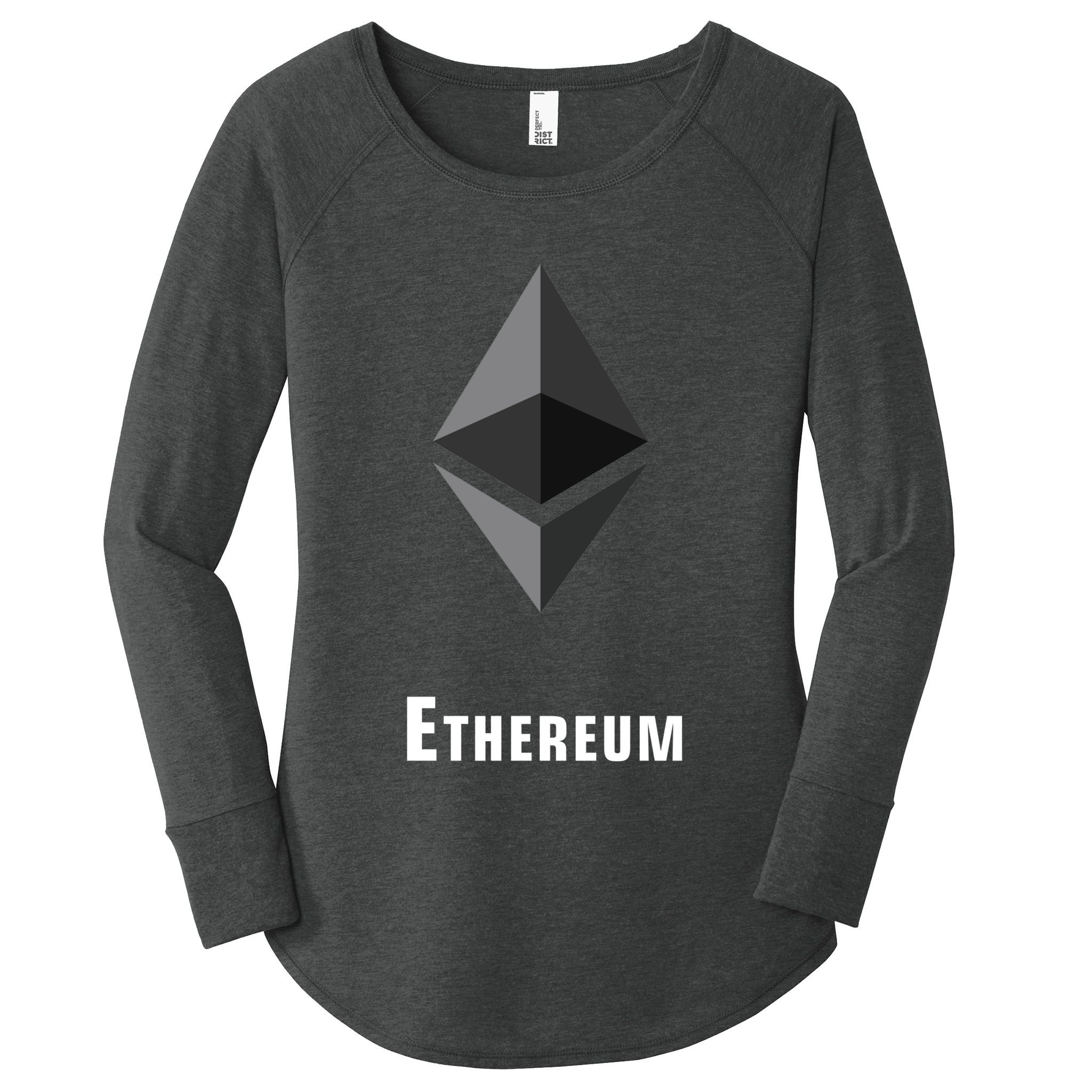 Ethereum Classic Women's Perfect Tri Tunic Long Sleeve Shirt