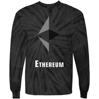 Ethereum Classic Tie-Dye Long Sleeve Shirt