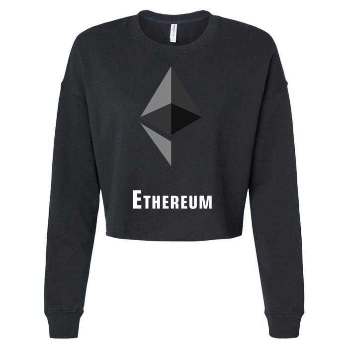 Ethereum Classic Cropped Pullover Crew