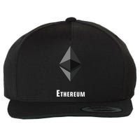 Ethereum Classic Wool Snapback Cap