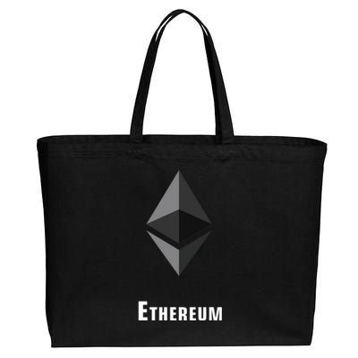 Ethereum Classic Cotton Canvas Jumbo Tote