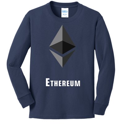 Ethereum Classic Kids Long Sleeve Shirt