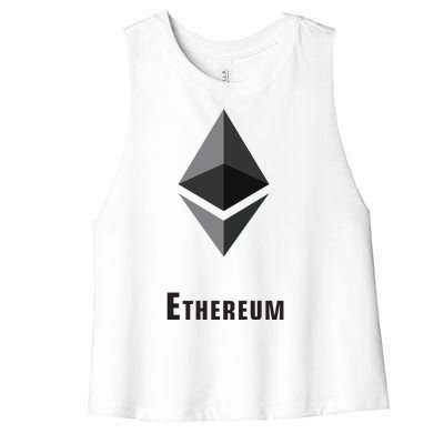 Ethereum Classic Women's Racerback Cropped Tank