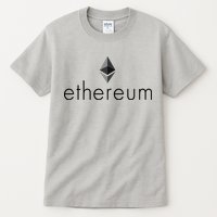 Ethereum Crypto Currency Logo Tall T-Shirt