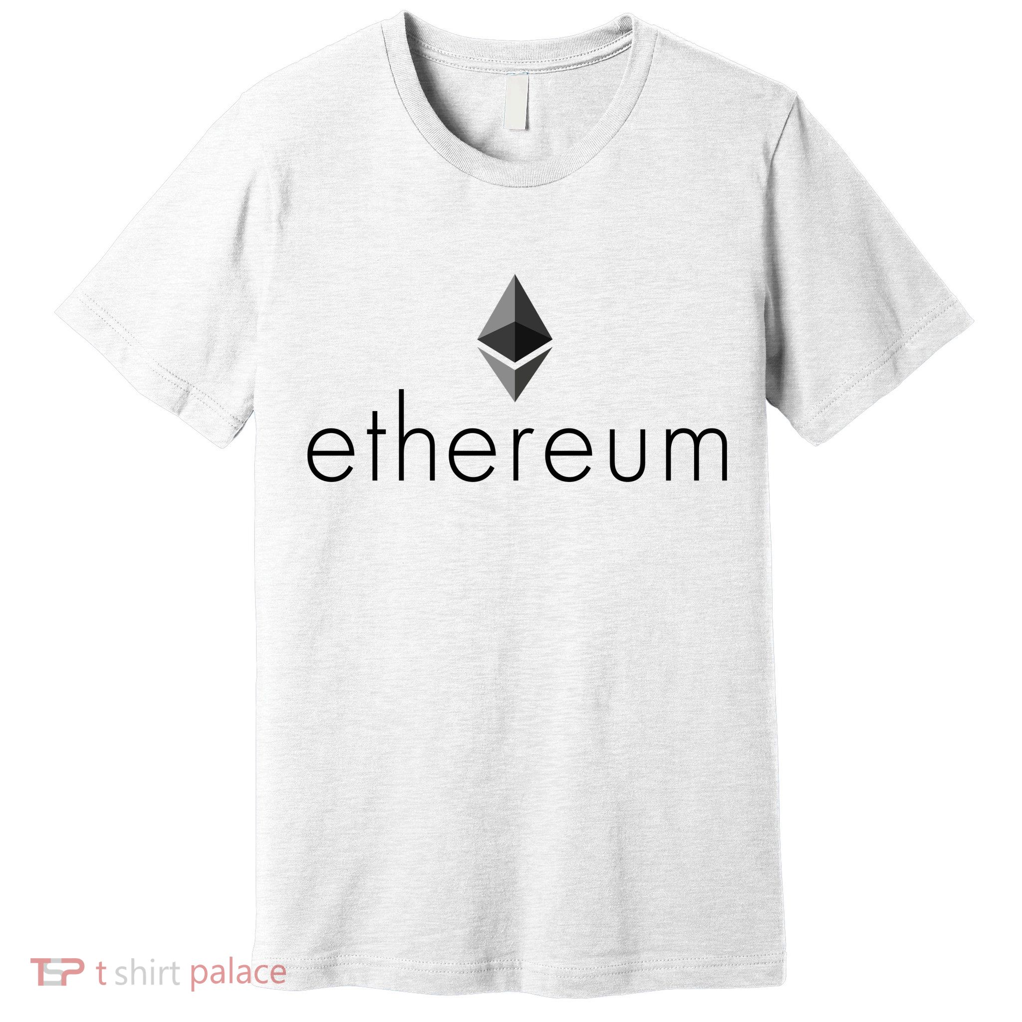 Ethereum Crypto Currency Logo Premium T-Shirt