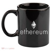 Ethereum Crypto Currency Logo 11oz C Handle Ceramic Mug