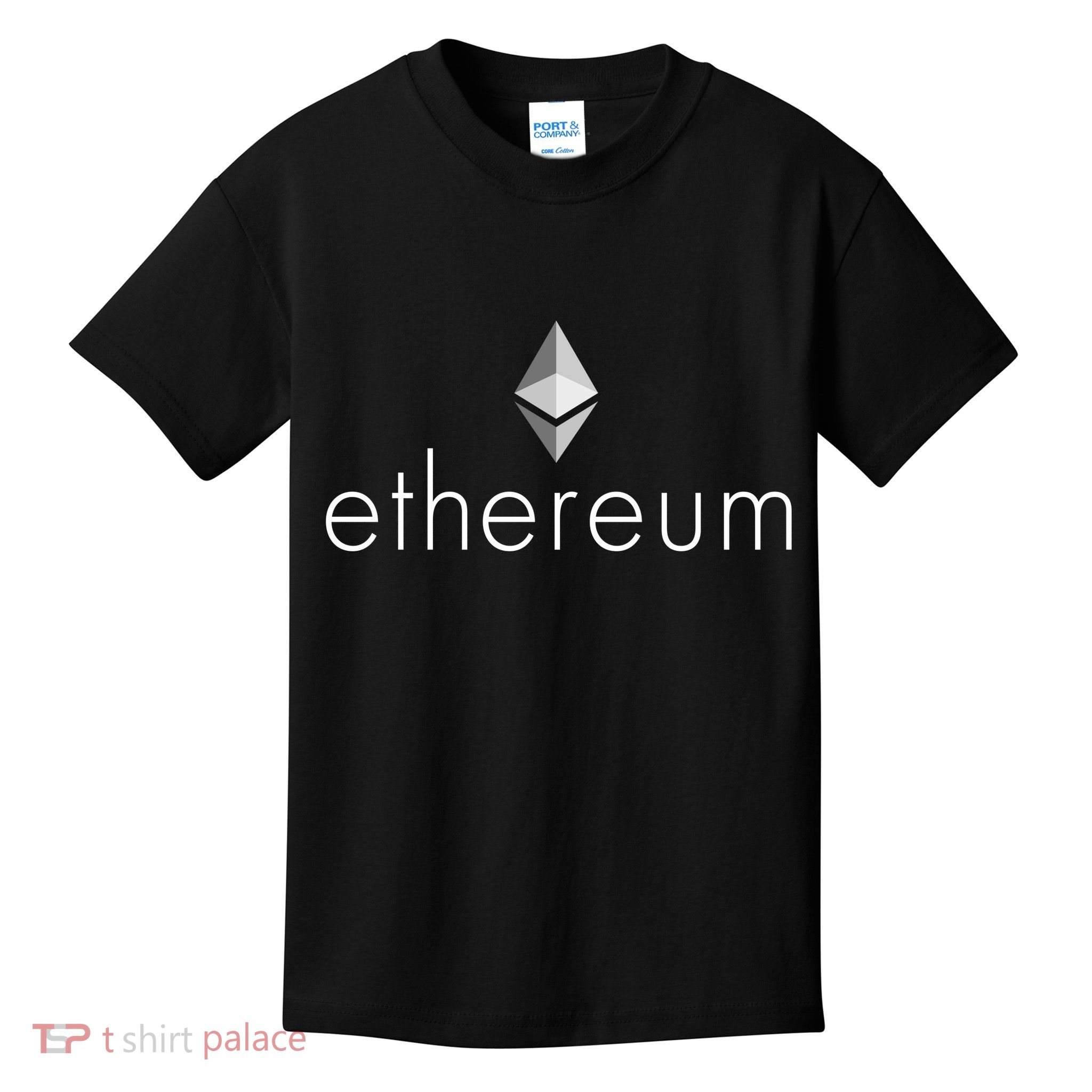 Ethereum Crypto Currency Logo Kids T-Shirt