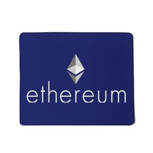 Ethereum Crypto Currency Logo Mousepad