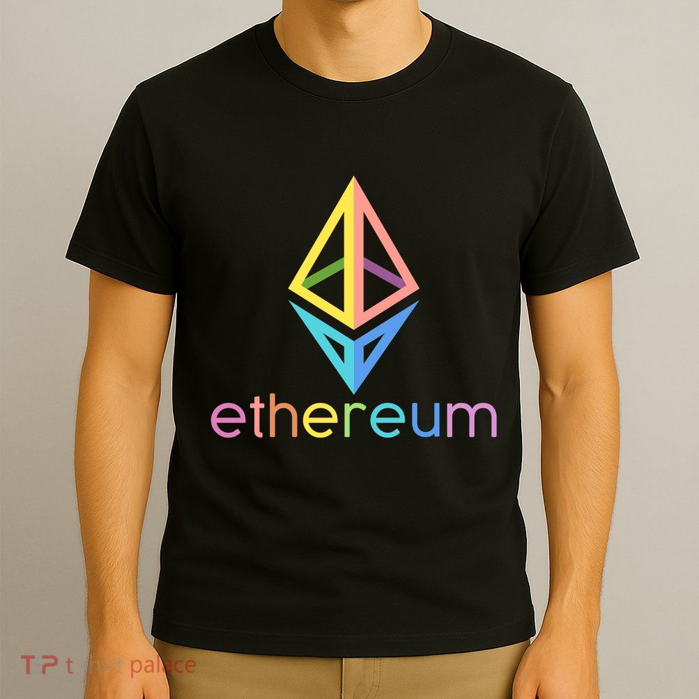 Ethereum Diamond Rainbow Logo T-Shirt