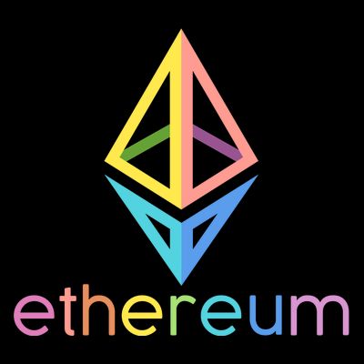 Ethereum Diamond Rainbow Logo T-Shirt