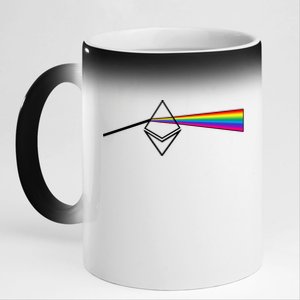 Ethereum Prism Classic 11oz Black Color Changing Mug