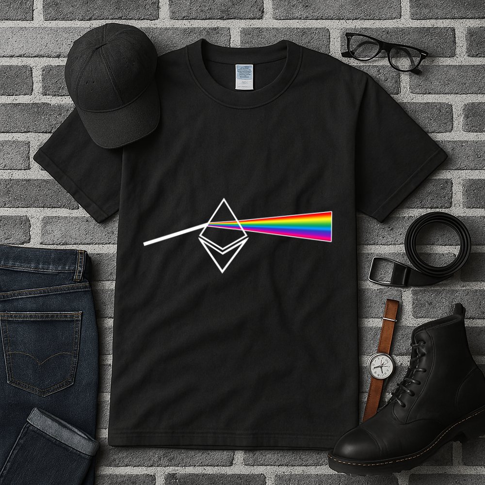 Ethereum Prism Classic Tall T-Shirt