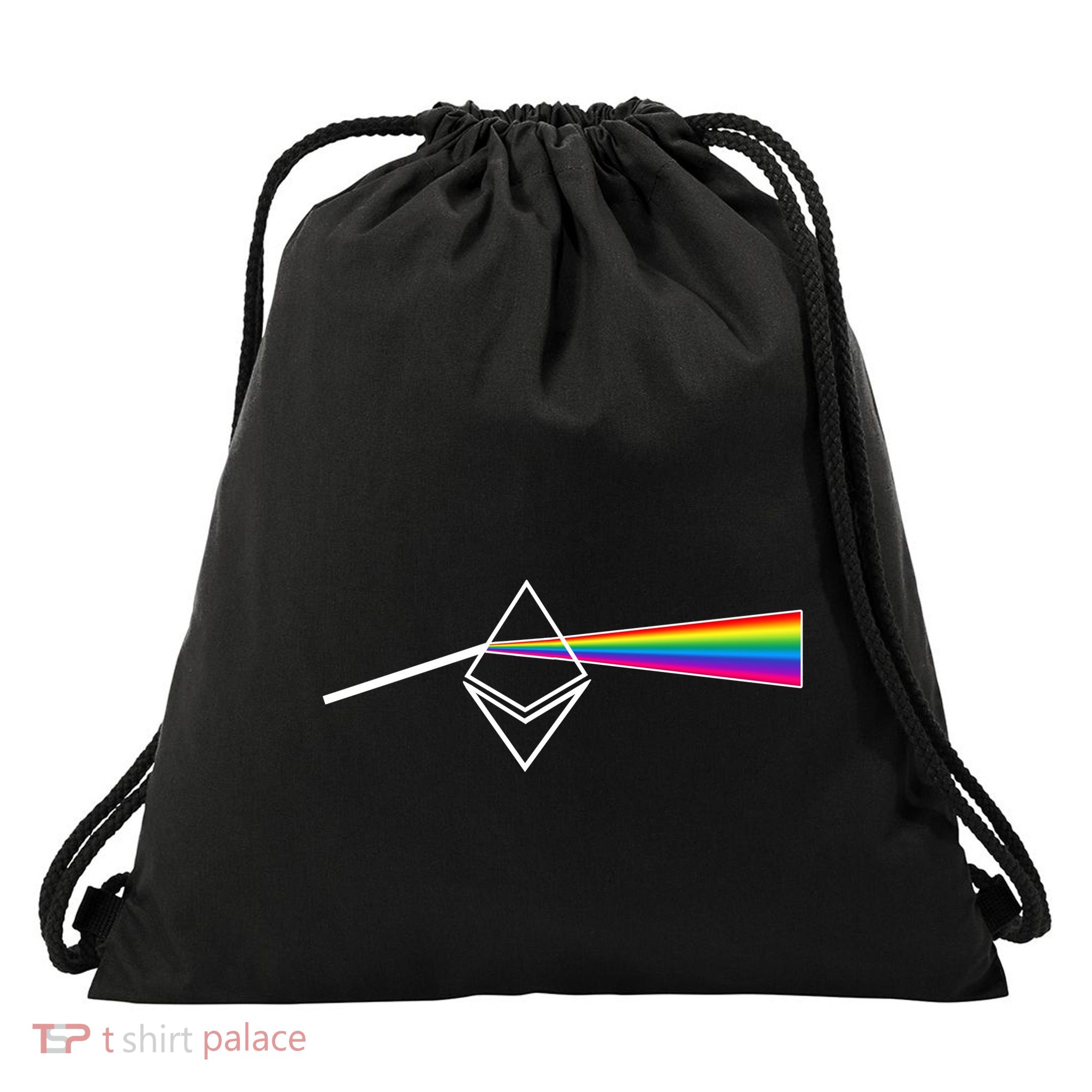 Ethereum Prism Classic Drawstring Bag