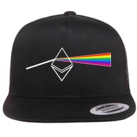 Ethereum Prism Classic Flat Bill Trucker Hat