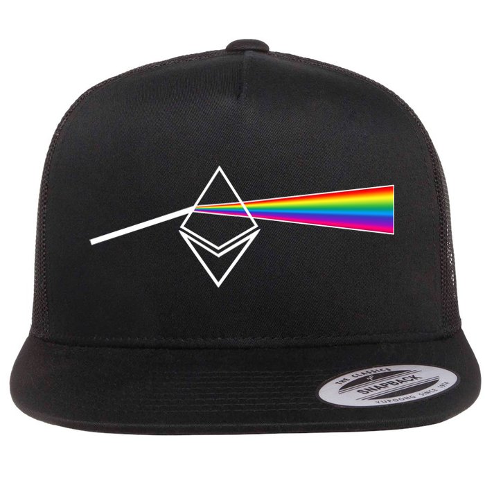 Ethereum Prism Classic Flat Bill Trucker Hat