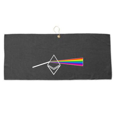 Ethereum Prism Classic Large Microfiber Waffle Golf Towel
