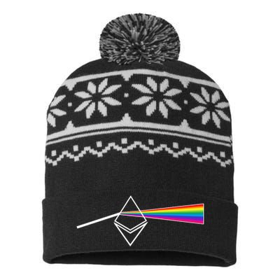 Ethereum Prism Classic USA-Made Snowflake Beanie