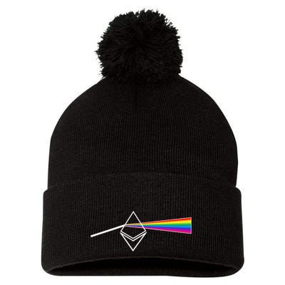 Ethereum Prism Classic Pom Pom 12in Knit Beanie