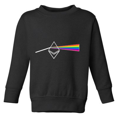 Ethereum Prism Classic Toddler Sweatshirt