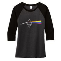 Ethereum Prism Classic Women's Tri-Blend 3/4-Sleeve Raglan Shirt