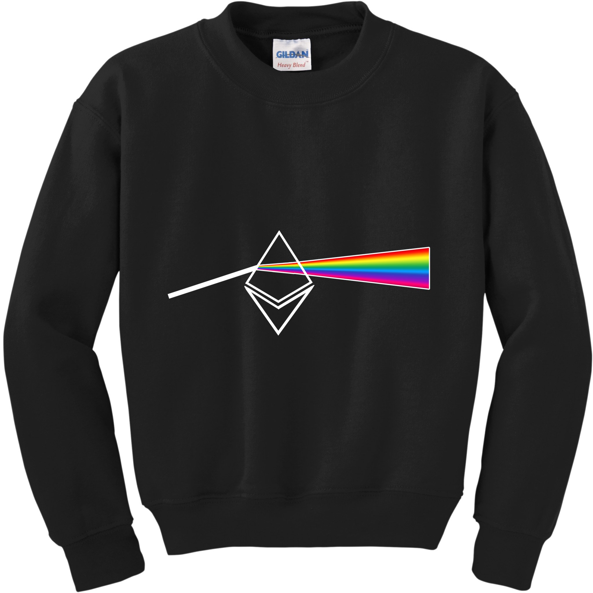 Ethereum Prism Classic Kids Sweatshirt