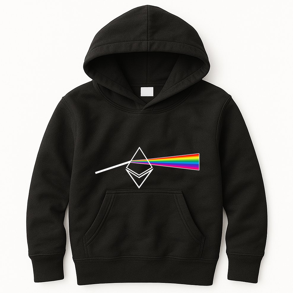 Ethereum Prism Classic Kids Hoodie